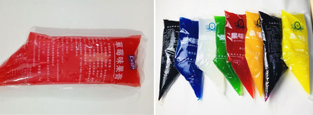 星火袋裝果醬包裝機械設備樣品